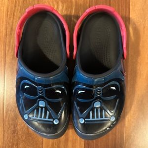 Crocs Unisex Kids Black Star Wars Darth Vader Slip On Little Kid Shoes US 2